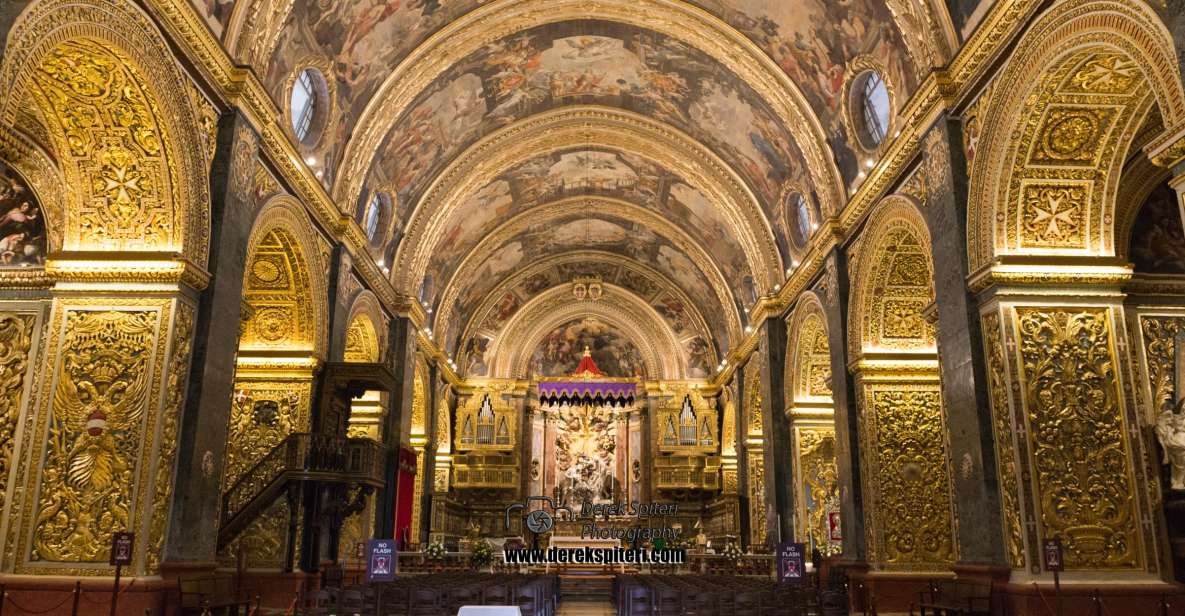 Valletta: Guided Walking Tour With St. Johns Co-Cathedral - Key Points