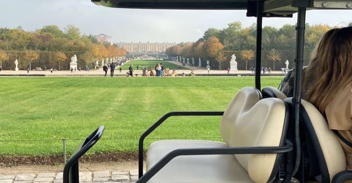 Versailles: Royal Palace & Gardens Private Golf Cart Tour - Key Points