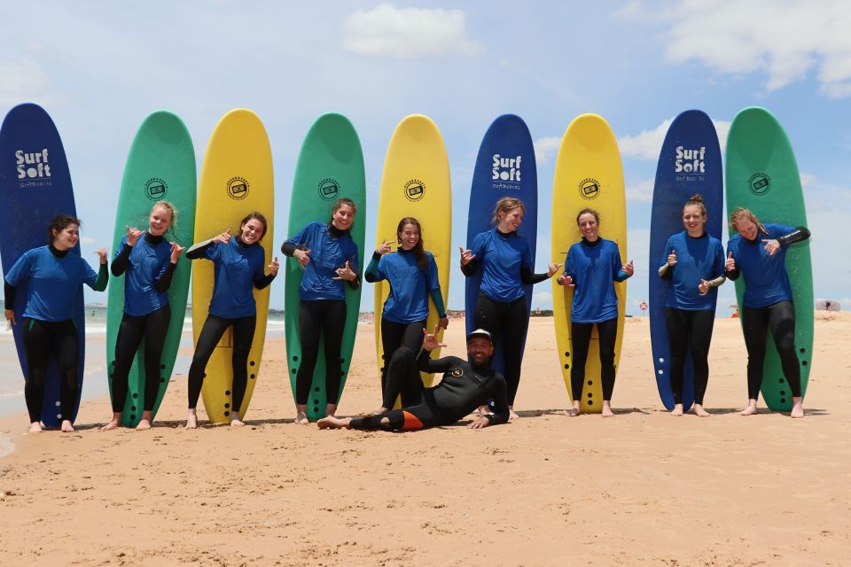 Vilamoura: 2-Hour Surf Lesson at Falésia Beach - Key Points