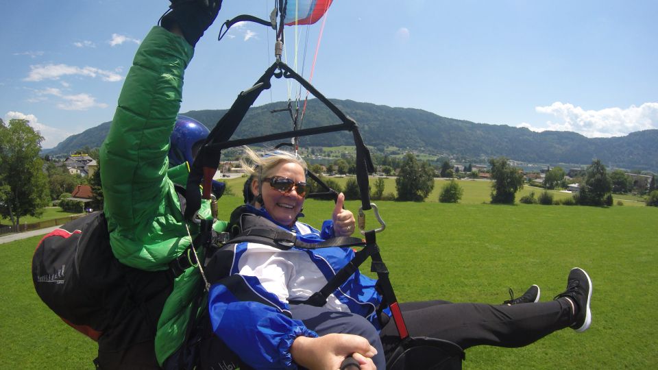 Villach/Ossiachersee: Paragliding Panorama Tandem Flight - Key Points