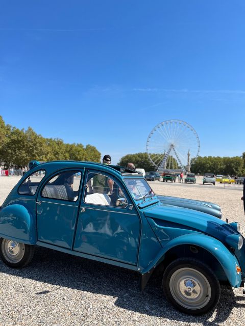 Visit of Bordeaux Unesco by 2cv Car & Delicacies - Key Points