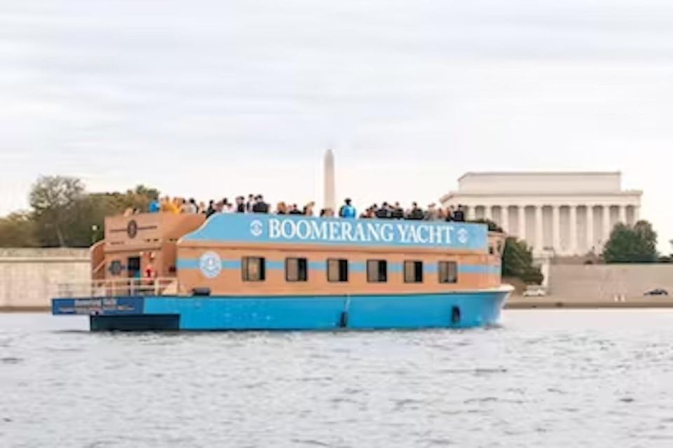 Washington, Dc: Potomac River Yacht Cruise With Open Bar - Key Points