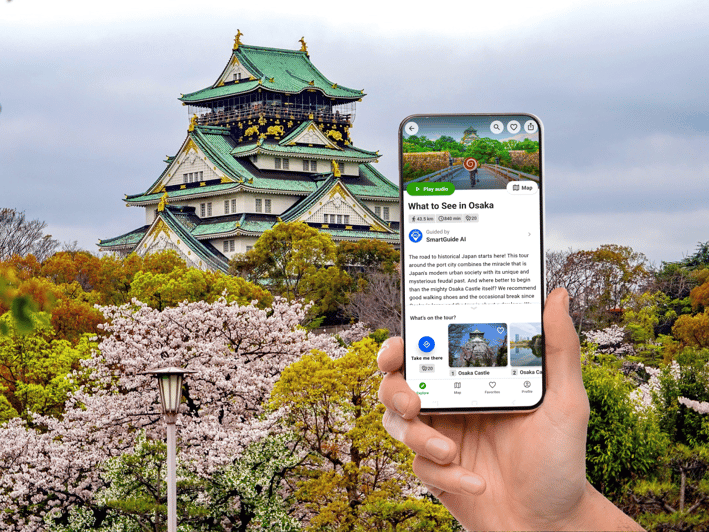 What To See In Osaka A Self Guided Audio Tour In English Tour Overview And Booking Details