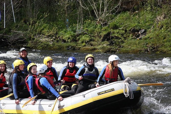 White Water Rafting Half Day Trip On The River Tummel Professional Guide And Safety Equipment