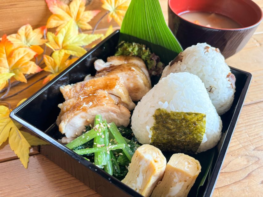 World-Famous Dish Teriyaki Chicken Bento With Onigiri - Key Points