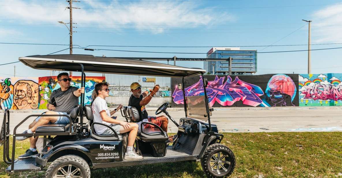 Wynwood Art District 1-Hour Street Art Tour by Golf Cart - Key Points