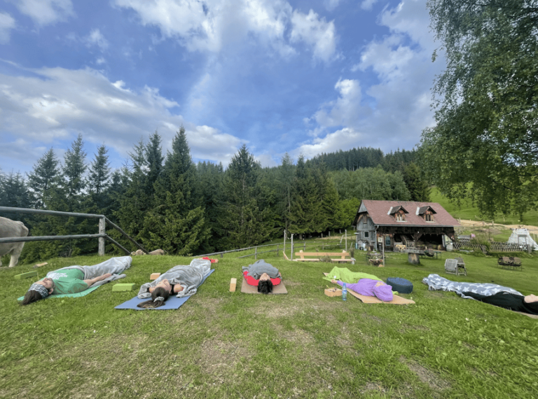 Yoga: On The Mountain Pasture With A Breathtaking View Yoga Session Overview