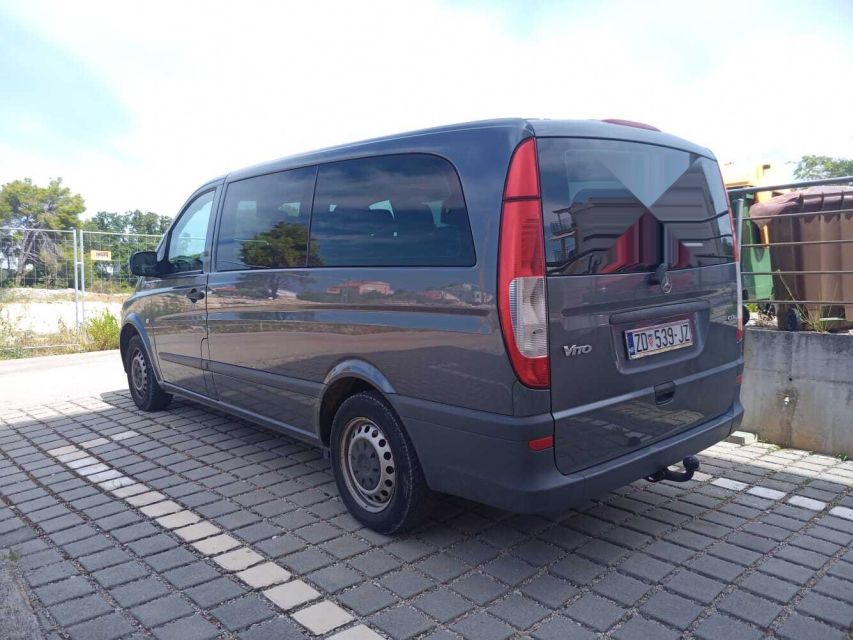 Zadar Airport Private Transfer: Makarska/Tucepi/Baska Voda - Key Points