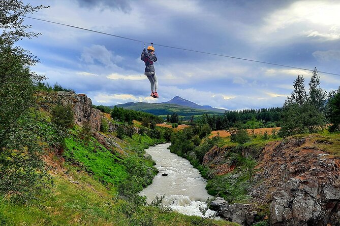 Zipline Adventure Through Glerargil River Canyon in Akureyri Town - Key Points