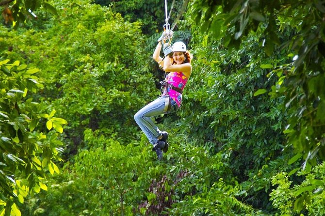 Zipline, River Tubing and Blue Hole Adventure From Ocho Rios - Key Points