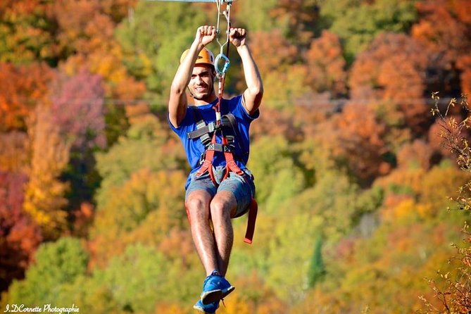 Ziplines Over the Laurentian Mountains at Mont-Catherine - Key Points