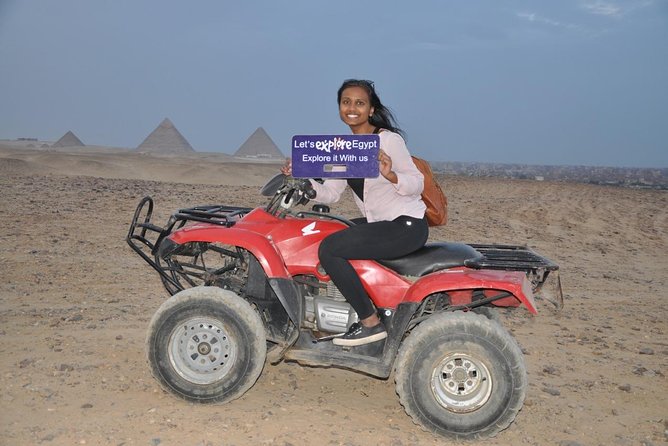 All Inclusive Tour Giza Pyramids,sphinx, Lunch,quadbike,camels Giza Pyramids And Sphinx