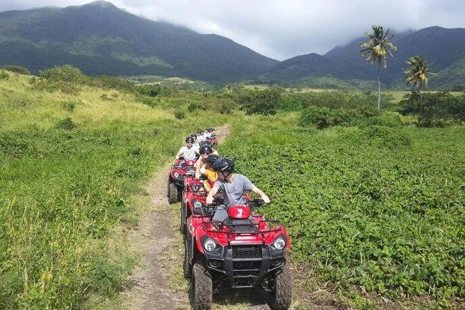 Atv Tour Of St Kitts Exploring Sugar Cane Fields