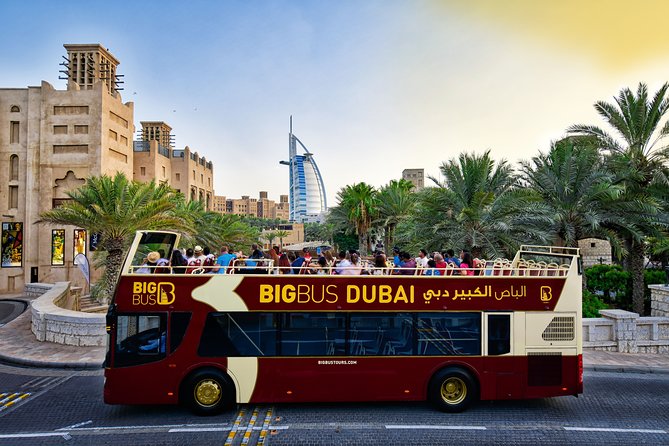 Big Bus Dubai Open Top Night Tour Panoramic Night Tour Details