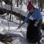 Fire Man Guided Snowshoe Tour Snowshoeing Experience