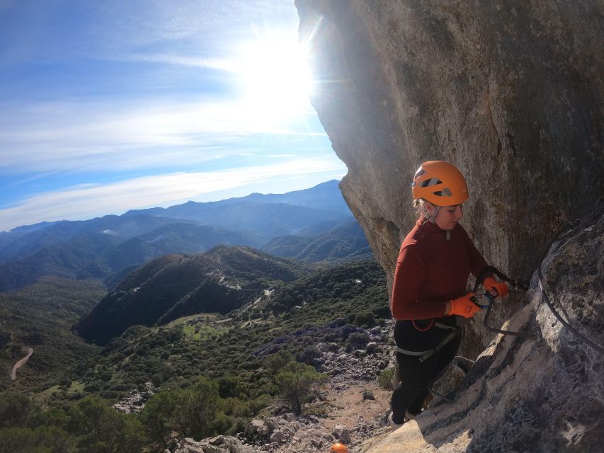 From Estepona: Benalauria via Ferrata Climbing Tour - Tour Overview