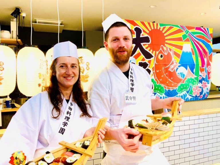 Kanazawa: Traditional Japanese & Sushi Cooking Classes Overview Of Cooking Classes