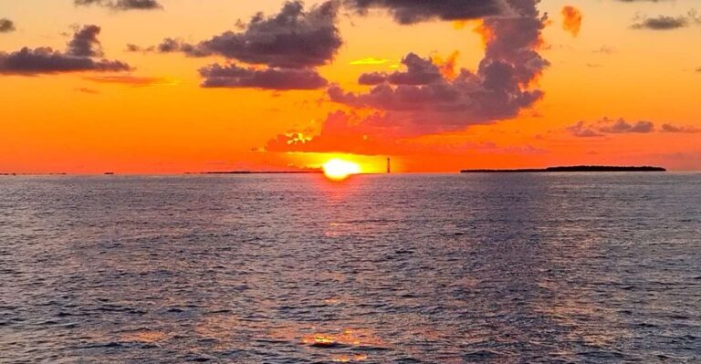 Key West: Private Tiki Boat Sunset Cruise Pricing And Booking