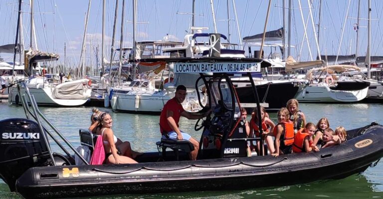 La Rochelle: Privatization Of Semi Rigid Boat With Skipper Overview Of The Privatized Tour