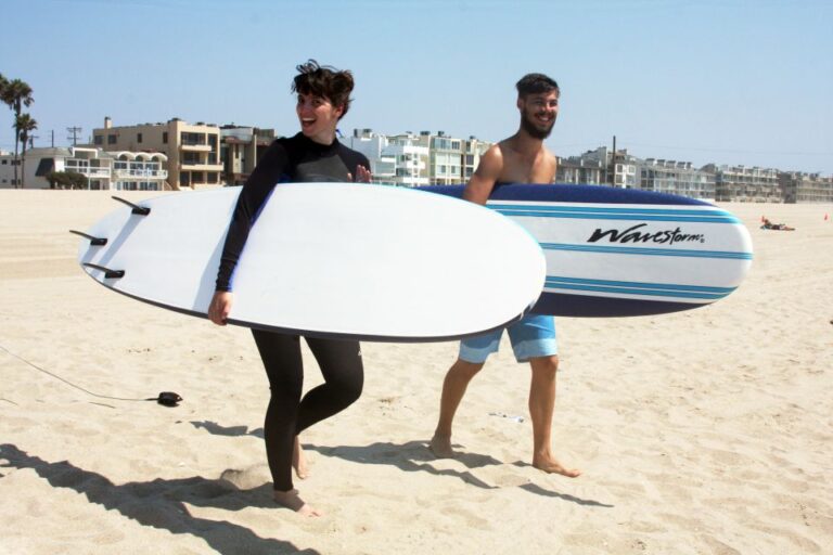 Los Angeles: Private Surfing Lesson Overview And Highlights