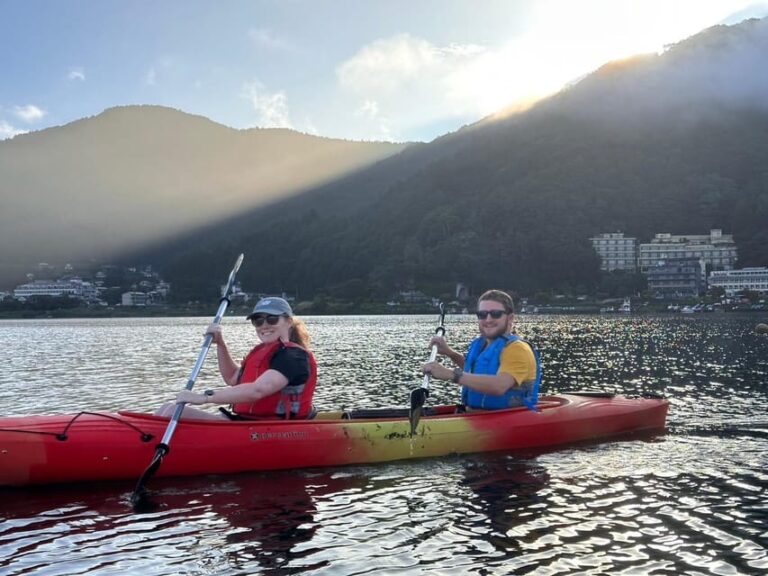 Mt Fuji Morning Kayaking Tour With The View Of The Mt Fuji Tour Overview