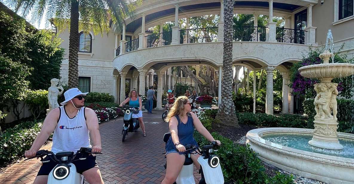 Naples Florida: Downtown Electric Moped Tour - Tour Overview