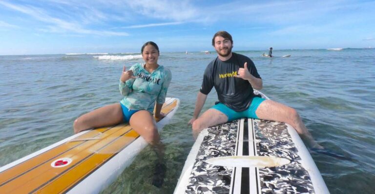 Oahu: Surfing Lessons For 2 People Activity Details