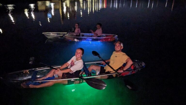 Orlando: Led Night Glow Clear Kayak Or Paddleboard Tour Tour Overview And Pricing