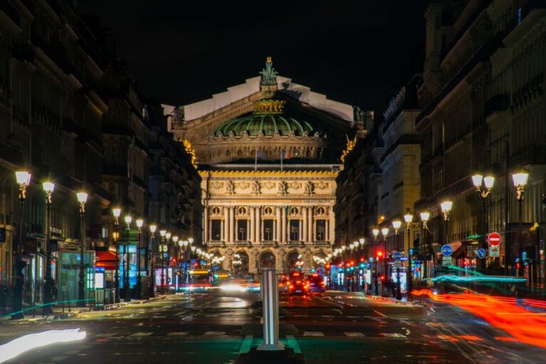 Paris By Night: A Walking Tour Through The City Of Lights Walking Through Illuminated Streets