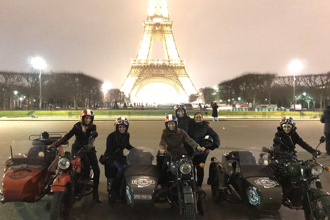 Paris Vintage Tour By Night On A Sidecar With Champagne Tour Overview