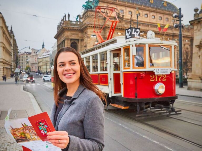 Prague: Official City Pass With Public Transport Overview And Pricing