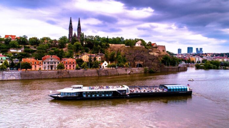 Prague: Sightseeing Dinner Cruise On Open Top Glass Boat Overview And Pricing