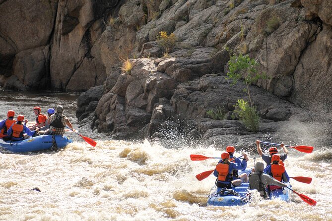 Royal Gorge Half Day Rafting in Cañon City (Free Wetsuit Use) - Inclusions