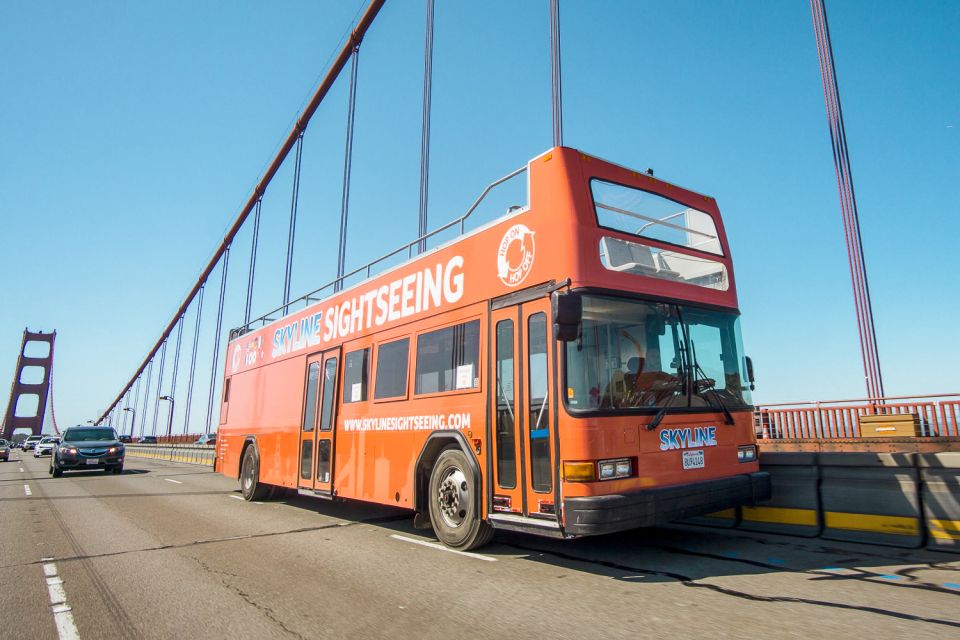 San Francisco: Hop-On Hop-Off Bus With Ferry & Alcatraz Tour - San Franciscos Iconic Landmarks