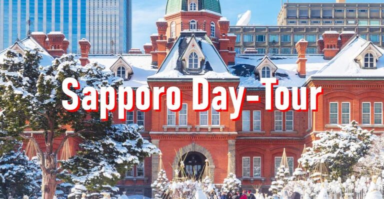 Sapporo: 10 Hour Customized Private Tour Tour Overview