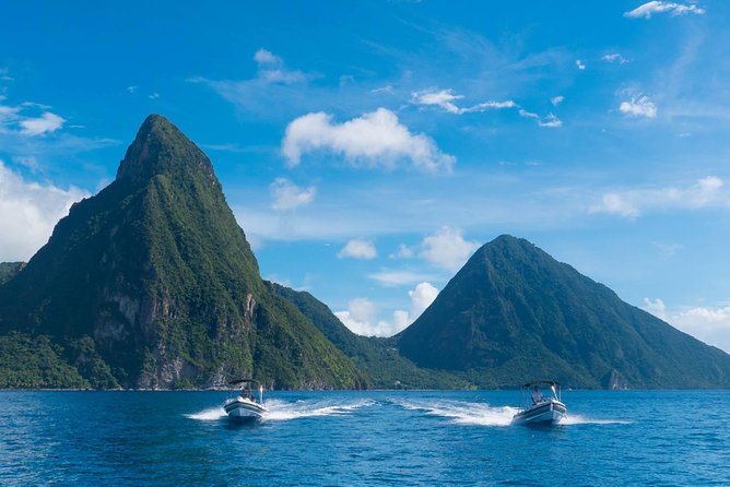 St. Lucia Speedboat and Power Snorkel From Castries - Overview of the Tour