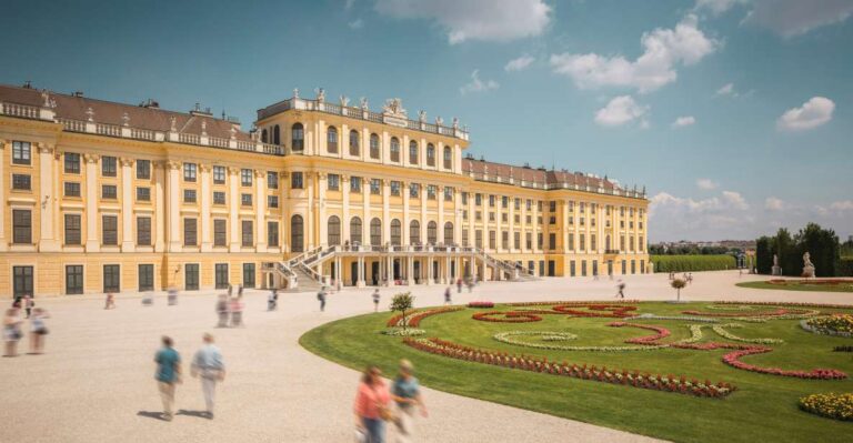 Vienna: Skip The Line Schönbrunn Palace Entry & Wine Tasting Explore Schönbrunn Palace