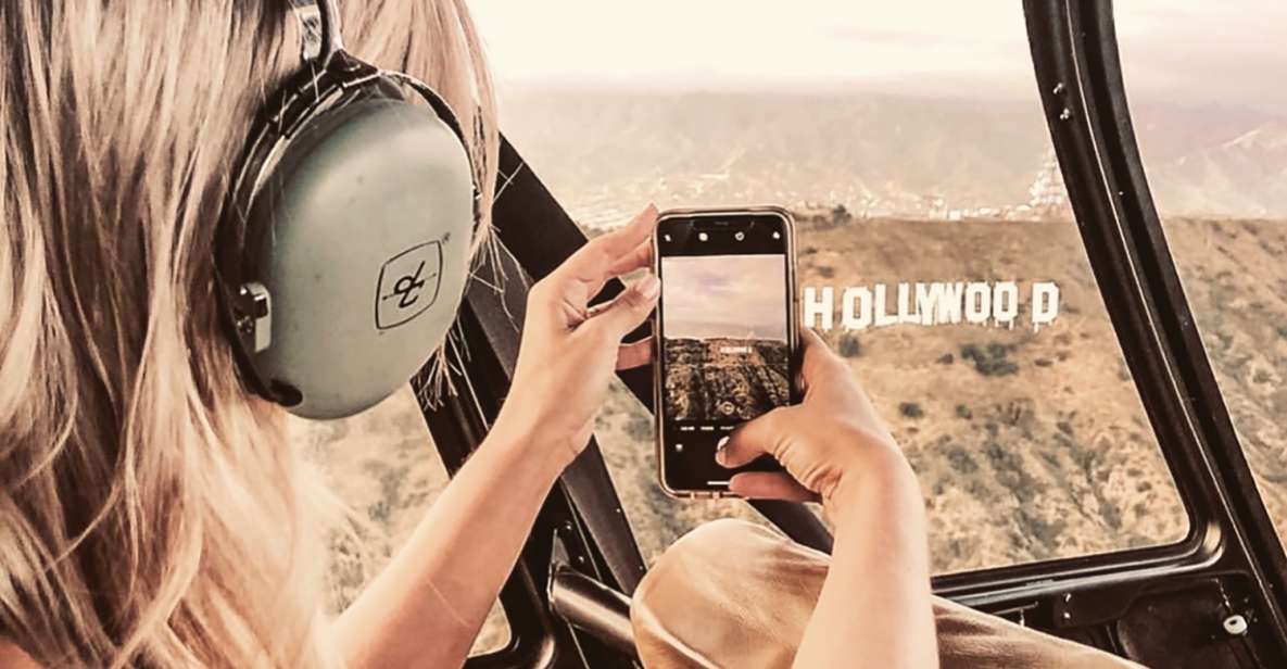 10-Minute Hollywood Sign Helicopter Tour - Highlights of the Experience