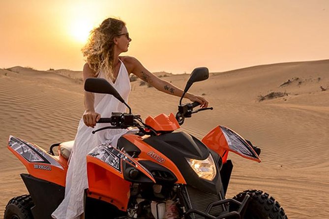 30-Mins Quad Bike Desert Safari ,BBQ Dinner, Fire Show, Belly Dance, Tanura Show - Health and Safety Guidelines