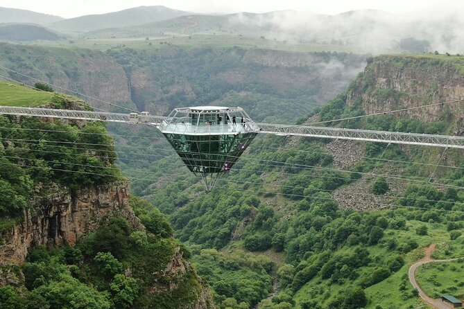 Dashbashi Canyon, Glass Bridge, Bicycle Zip Line, Swing, Private Full Day Tour - Visiting Dashbashi Canyon