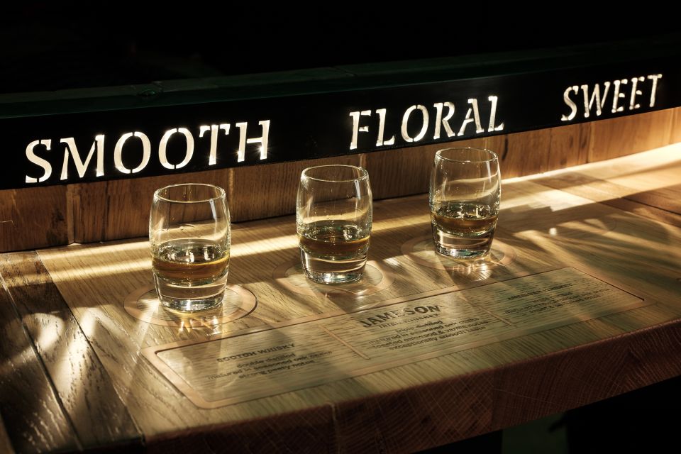 Dublin: Jameson Whiskey Distillery Tour With Tastings - Comparative Tasting Experience