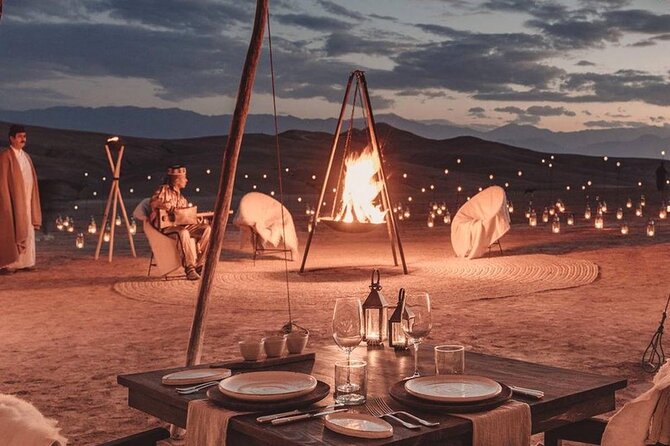 From Marrakech: Agafay Desert Dinner With Camel Ride - Inclusions and Exclusions