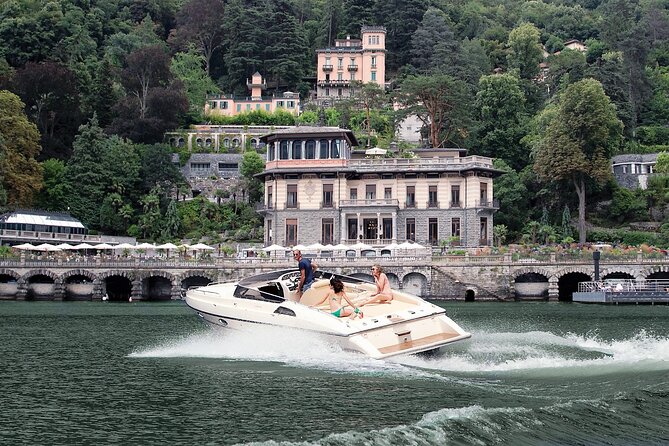 Full-Day Grand Tour, Private Speedboat at Lake Como - Meeting and Pickup