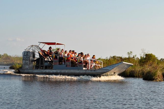 Large Airboat Ride With Transportation From New Orleans - Meeting and Transportation