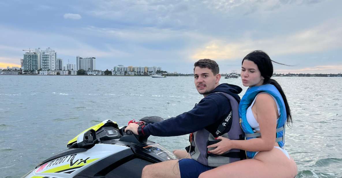 Miami Beach: Jetski Rental Experience With Boat and Drinks - Itinerary and Activities