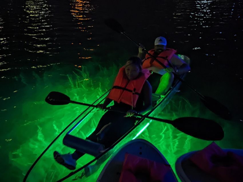 Orlando: LED Night Glow Clear Kayak or Paddleboard Tour - Vessel Options and Experience