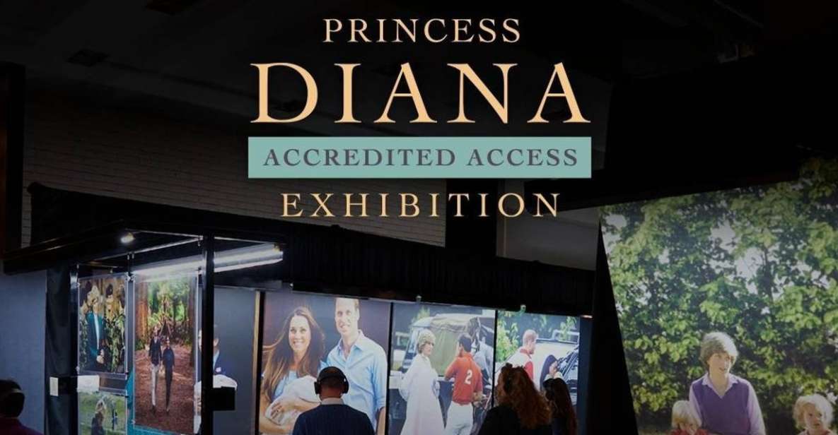 Princess Diana: Accredited Access Exhibition Tickets - Iconic Photographs