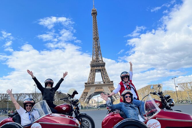 Private Sidecar Tour in Paris: The Ultimate Monuments Experience - Sidecar Ride Through the City