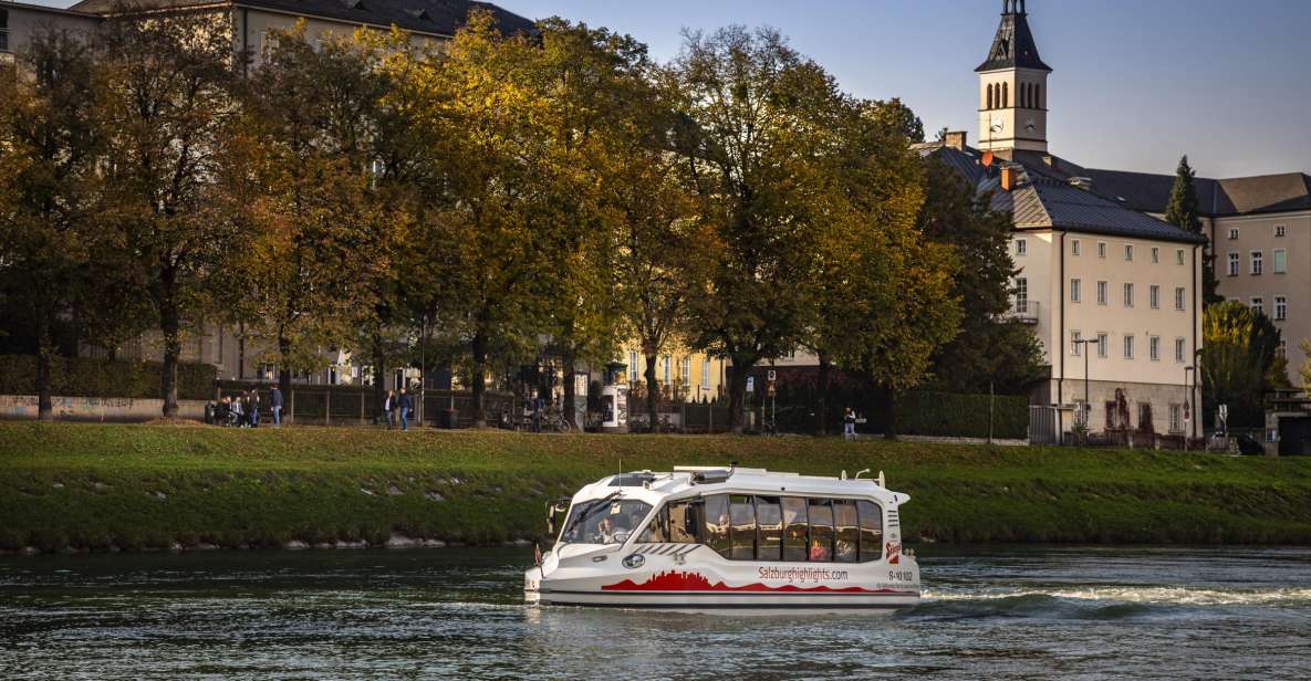 Salzburg: Amphibious Audio Guided Tour on Land and Water - Unique Sightseeing Experience