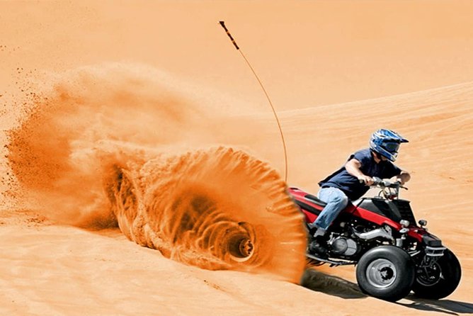 30-Mins Quad Bike Desert Safari ,BBQ Dinner, Fire Show, Belly Dance, Tanura Show - Key Points